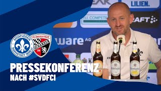 Darmstadt 98  Pressekonferenz nach SVDFCI [upl. by Janenna]