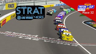 2024 Piston Cup The Strat 400 at Las Vegas Motor Speedway Race 3235 [upl. by Adnirem675]