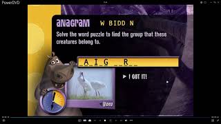 Game 50 of bEqual Madagascar Animal Trivia DVD Game [upl. by Aihselef627]