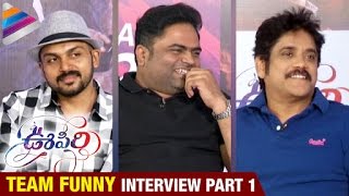 Oopiri Movie Team Funny Interview  Part 1  Nagarjuna  Karthi  Tamanna  Telugu Filmnagar [upl. by Yoong756]