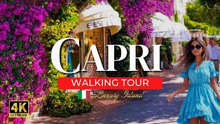 CAPRI Italy 4K Walking Tour 🇮🇹 Breathtaking Hidden Gem [upl. by Verner]