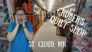 Grubers Quilt Shop Waite Park MN [upl. by Strohben]