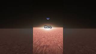 Le coucher de soleil sur Mars viralvideo trending shorts nature sunset mars [upl. by Etterraj]