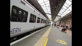 Northern Class 158871 Departure Preston for Ormskirk [upl. by Dotson]