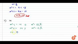 Write a Pythagorean triplet whose one member is i 6 ii 14 iii 16 iv 18 [upl. by Croft]