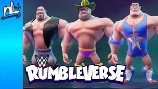 Playing RUMBLEVERSE As WWE Wrestlers [upl. by Araet454]