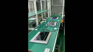 LCD Assembly Line automatedproductionline manufacturing conveyor factory lifter [upl. by Artiek]