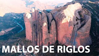 Historia de Mallos de Riglos MALLOS DE RIGLOS 4K ultra HD [upl. by Riabuz]