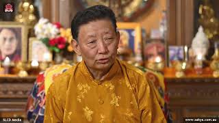 The Use and Meaning of Mantras  Teachings in Tibetan by Lama Choedak Rinpoche [upl. by Adian]