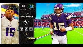 JOSH quotPASSTRONAUTquot DOBBS 1ST PASS LEAD QB IN MUT Madden 24 Ultimate Team quotAKA Crewsquot [upl. by Faustus]