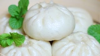 Chinese Pork Buns Recipe  豬肉白菜包子 [upl. by Lotson528]