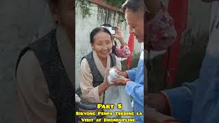 Part 5 Sikyong Penpa Tsering la visit at Dhondupling [upl. by Klute]