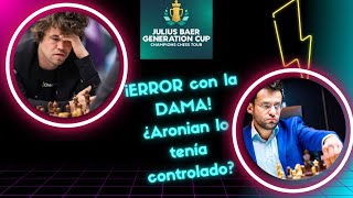 quotEl Error Fatal de Aronian con la Dama ¡Carlsen Gana en el Último Segundoquot [upl. by Feldman]