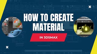 How to Create Materials in 3ds MAX Standard Architectural amp VRay Materials  3DS MAX Tutorial [upl. by Orimisac]