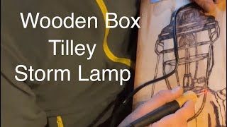 Wooden Box  Project  Tilley  Storm Lamp [upl. by Cassy435]