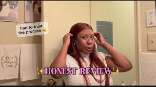 OQ HAIR REVIEW  Reddish Brown Wear Go Glueless Wig [upl. by Ferneau]