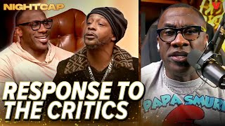 Shannon Sharpe reacts to criticism of Katt Williams interview on Club Shay Shay  Nightcap [upl. by Retswerb]