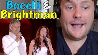 Andrea Bocelli amp Sarah Brightman  Time to Say Goodbye Reaction [upl. by Nylssej945]