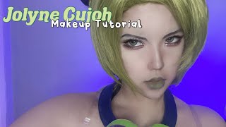 💚 Jolyne Cujoh Cosplay Makeup Tutorial 💚  Jojo Bizarre Adventure  JJBA [upl. by Hezekiah]