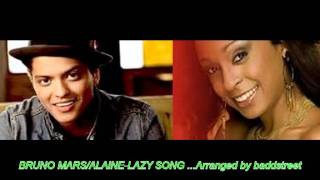 Bruno mars AlaineLazy song [upl. by Dalenna81]