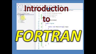 Introduction to FORTRAN [upl. by Adnahsal]