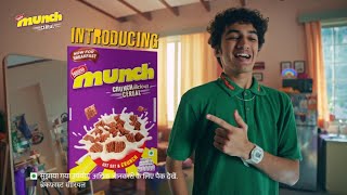 Nestlé MUNCH Breakfast Cereal  MAKE YOUR MORNINGS CRUNCHY  Hindi TVC  10 Sec [upl. by Su]