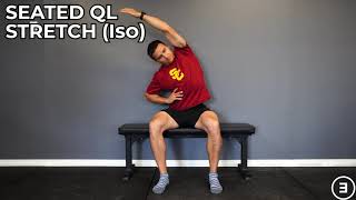 Seated QL Stretch Isometric [upl. by Anahsal]