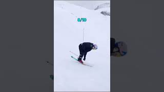 Collecting SkiersSnowboarders 421000❄️🤍skiheaven skiing snowboarding viralvideo snow [upl. by Daph786]