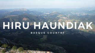 HIKING 100KMS THROUGH BASQUE COUNTRY HIRU HAUNDIAK [upl. by Januarius]