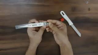 How to Change batterycell of digital thermometer in 10 Rs only [upl. by Laoj]