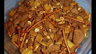 Crazy Flavorful Homemade Chex Mix Recipe Become Your Own Favorite Chef with Amy Westerman [upl. by Esilrac646]