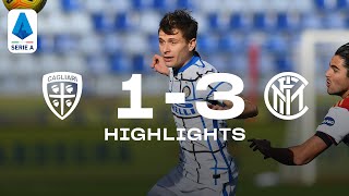 CAGLIARI 13 INTER  HIGHLIGHTS  SERIE A 2021  Barella leads the fightback 🔥⚫🔵 [upl. by Odama186]