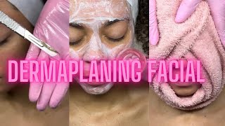 DERMAPLANING Facial  Best Facial For Brighter Skin [upl. by Cynara984]