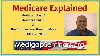 Medicare Explained  Medicare Part B amp Medicare Part A and Supplements [upl. by Aramas]