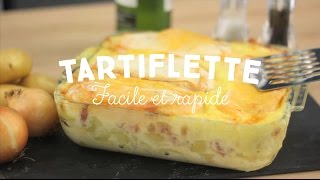 Tartiflette facile et rapide  CuisineAZ [upl. by Wileen953]