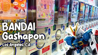 BANDAI GASHAPON Official Store  Los Angeles CA  Gacha Capsule Toys Anime Sanrio amp Gundam Figures [upl. by Havot30]