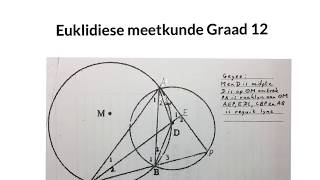 Euklidiese meetkunde Graad 126 Gelykvormig vraagstuk wiskdou [upl. by Ellenrad]