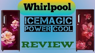 whirlpool icemagic power cool refrigerator full Review demo [upl. by Kifar748]