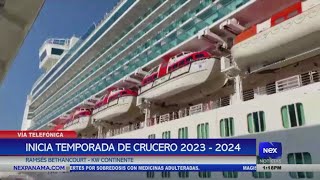 Inicia temporada de cruceros 20232024 en Panamá [upl. by Eirameinna]