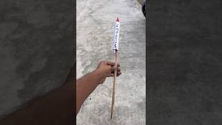 I made ROCKET🚀 at HOME experiment diycrackerstesting shorts viralvideo funny india trending [upl. by Sile836]