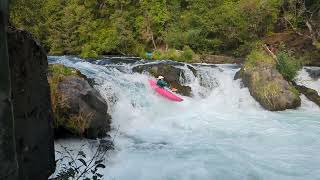 Husum Falls  White Salmon River  Washington Whitewater [upl. by Urissa]