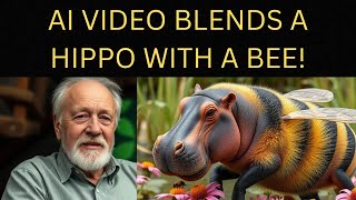 AI Fused a Hippo and a Bee—The Result Is Stunning Hippo Bee Hybrid [upl. by Vincentia]