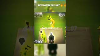 RICKY PONTING PULL SHOT 🔥🔥💯  viral shorts [upl. by Jacenta]