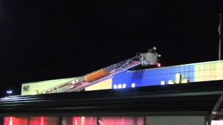 Fire Dept at Walmart in Cornwall Ontario APRIL 9 2014 [upl. by Flagler]