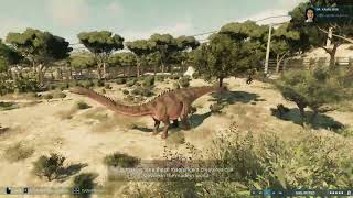 Jurassic World Evolution 2 Malta Park 14  Sauropods and Sharks [upl. by Annai]