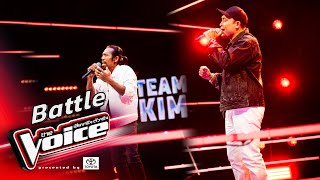 เดี่ยว VS สงกรานต์  บุษบา  Battle  The Voice Thailand 2024  3 Nov 2024 [upl. by Aihsemek149]