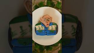 Oh No Bad Ape Meme Cake 🙊 planetoftheapes meme cake shorts [upl. by Abrahams]