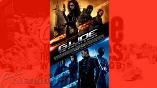 GI JOE RISE OF THE COBRA Escape to the Movies [upl. by Laehpar]