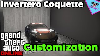 Invertero Coquette Customization And Review GTA Online [upl. by Ellevehs950]