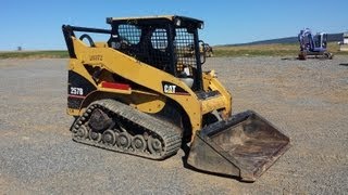 Cat 257B multiterrain skid steer loader [upl. by Bondon]